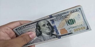 Dólares circulando en Venezuela