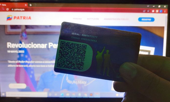 carnet de la patria Sistema Patria