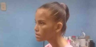 joven herida abieta abodmen