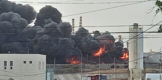 incendio refinería cardón