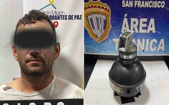bomba lacrimógena maracaibo