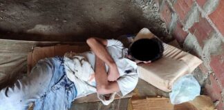 hombre muerto