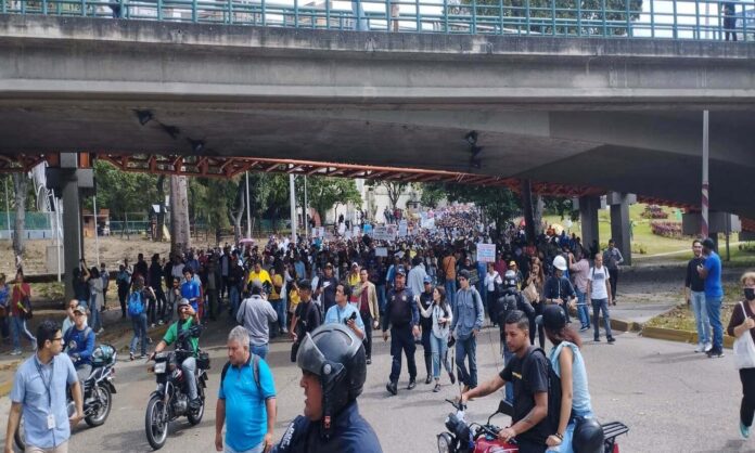 marcha trabajadores
