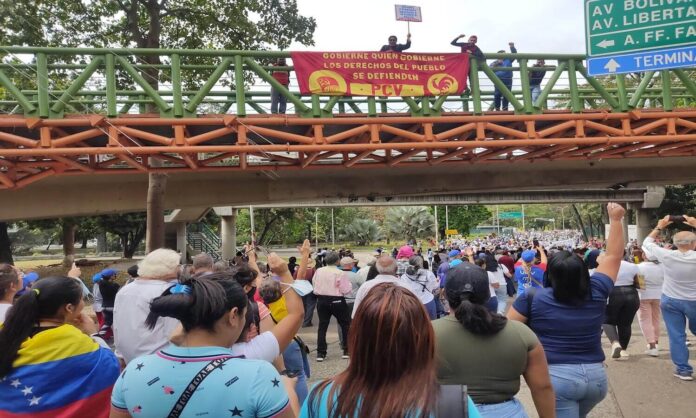 marcha trabajadores