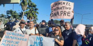 protesta luz