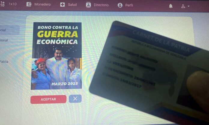bono guerra económica