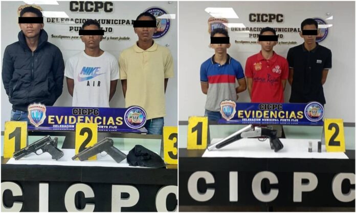 detenidos en punto fijo