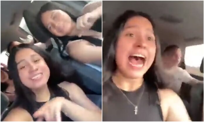 jóvenes carro tiktok