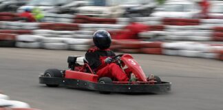 accidente karting