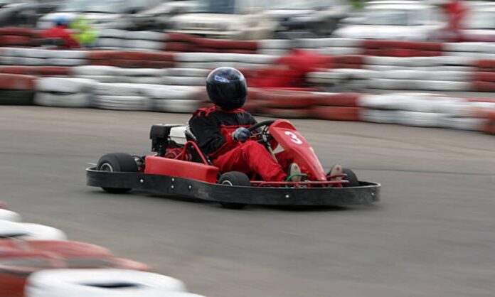 accidente karting