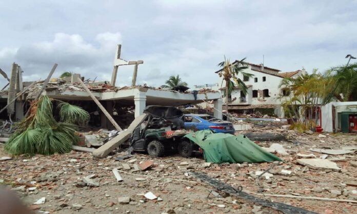 ExplosionCasaLecheria explosión casa lechería