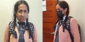 HOMBRE VESTÍA ESCOLAR