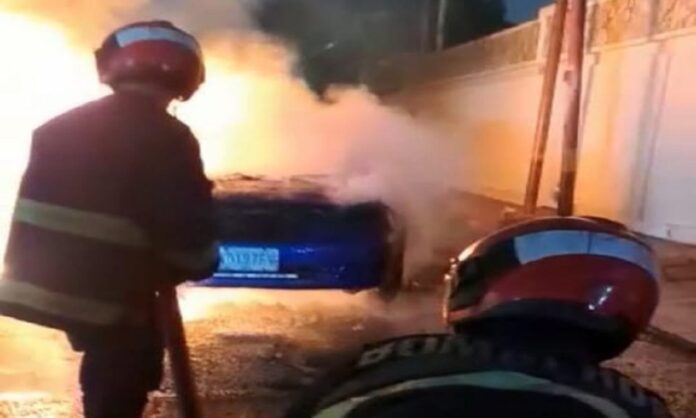 incendio vehículo maracaibo