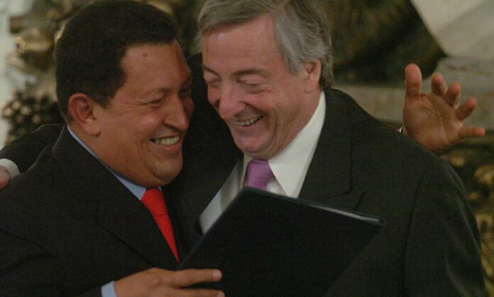 lavado dinero argentinos Hugo Chávez