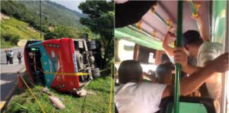 bus sin frenos