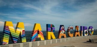 letras corpóreas Maracaibo junio 2023
