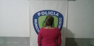 mujer detenida Suramérica