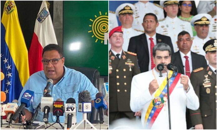 Rafael Ramírez y Nicolás Maduro Rafael Ramírez y Nicolás Maduro en Maracaibo
