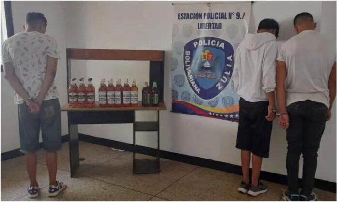 Ciudad Ojeda - jóvenes detenidos Ciudad Ojeda - jóvenes detenidos