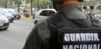 Funcionarios Guardia Nacional emboscados