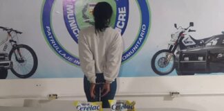 mujer detenida