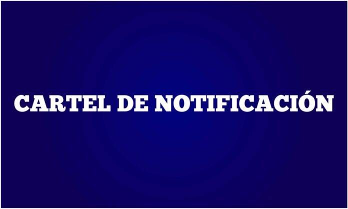 Cartel de citación
