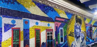 mural tapas plásticas