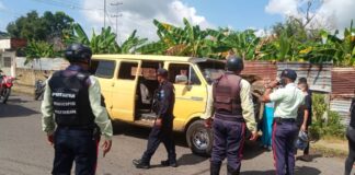 Maturín policía tránsito