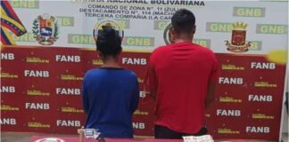 Extorsionadores Cañada de Urdaneta