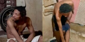 hombre encadenado colombia