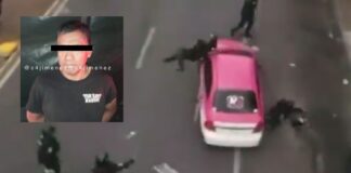 taxista arrolla policías