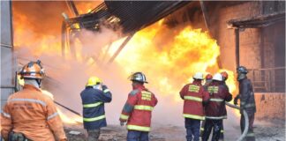 incendio Yamaha