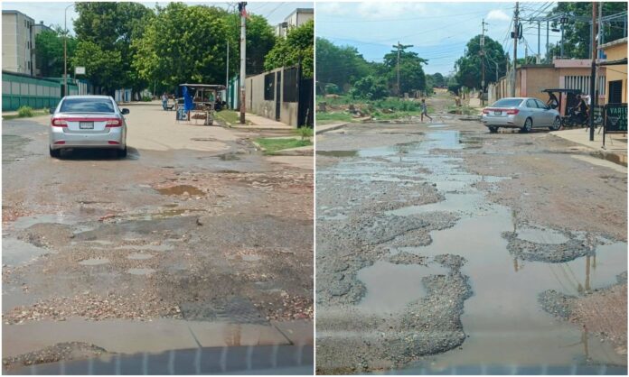 calles deterioradas