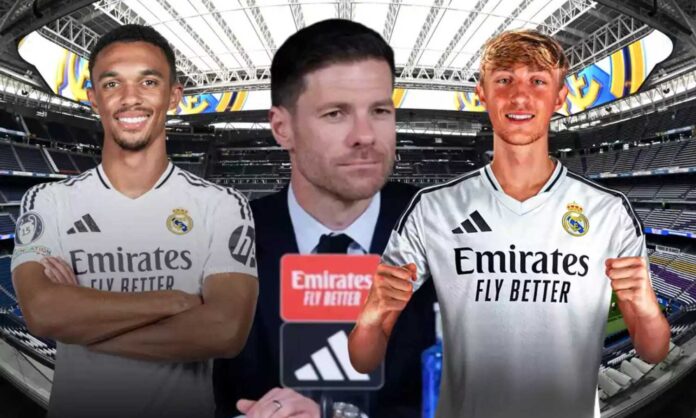 Real Madrid-xabi-alonso-dean-huijsen-trent-arnold