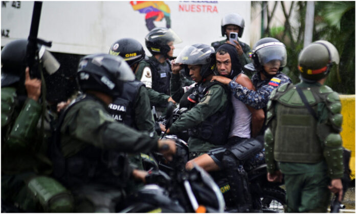 detención