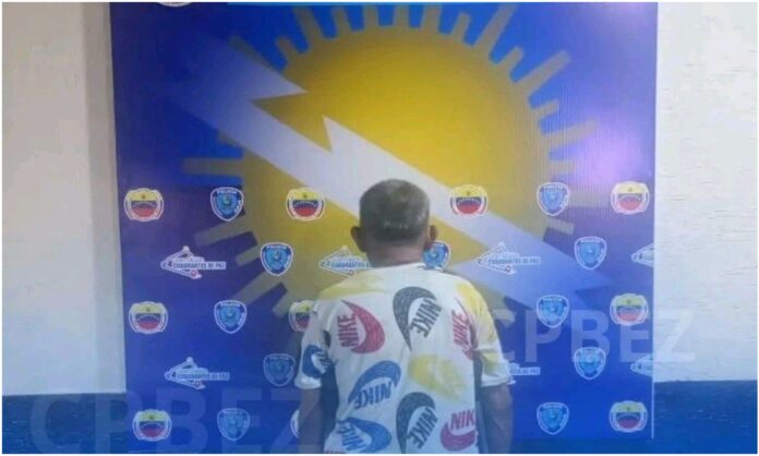 sujeto detenido