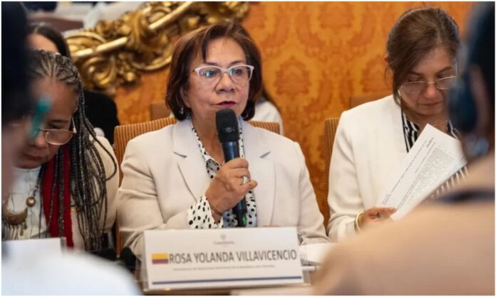 ministra Rosa Villavicencio