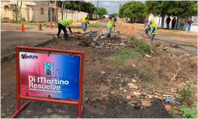 alcaldía de maracaibo destape de drenajes