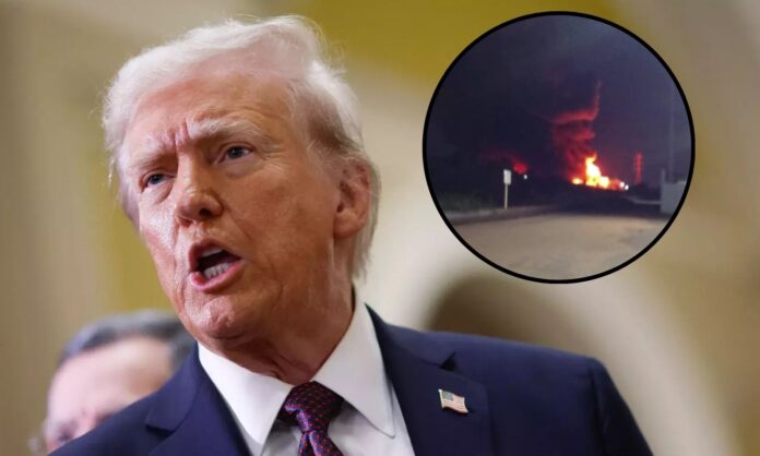 Donald Trump explosión en empresa de san francisco