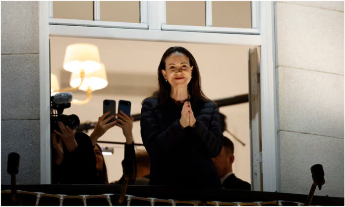 maría corina machado en oslo