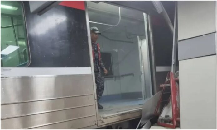 accidente metro de caracas