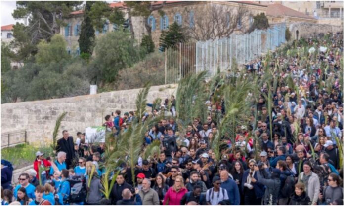 procesión domingo de ramos jerusalén