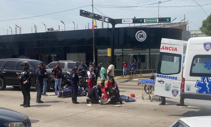 Accidente de tránsito Maracaibo 1 Accidente de tránsito Maracaibo
