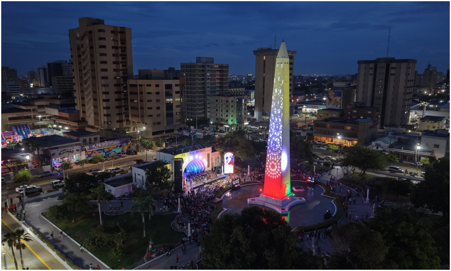 Con concierto sinfónico Maracaibo celebró su semana conmemorativa en la renovada Plaza de la República