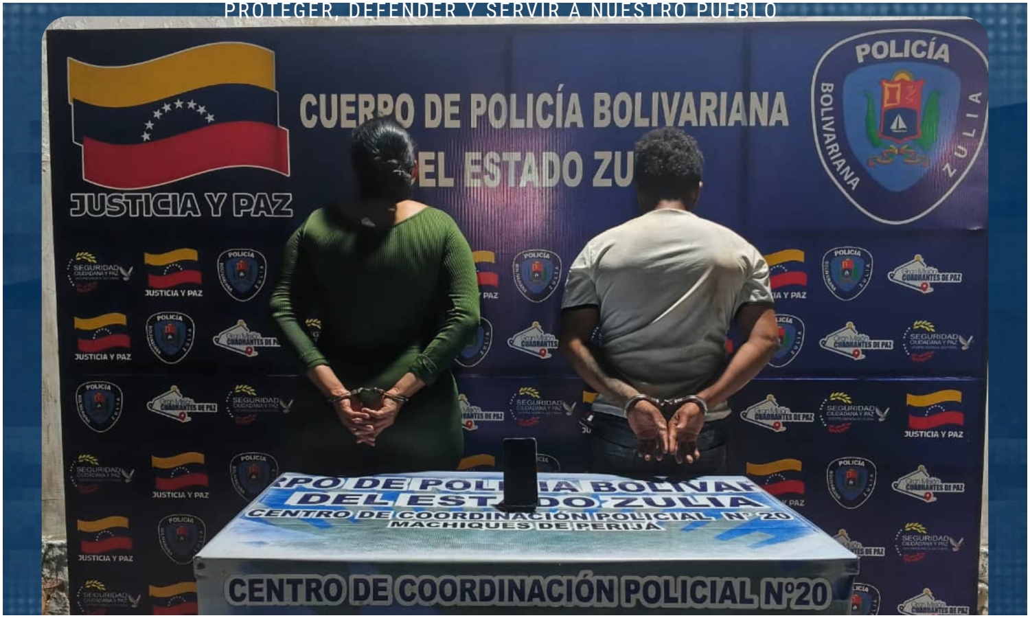 Detienen a pareja por extorsionar a joven con la amenaza de difundir sus videos íntimos en Machiques