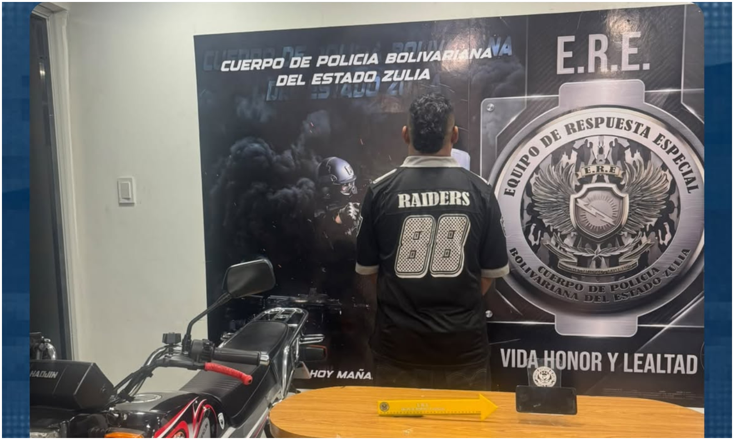 Capturan a hombre señalado de extorsionar con amenazas de muerte y explosivos en Maracaibo