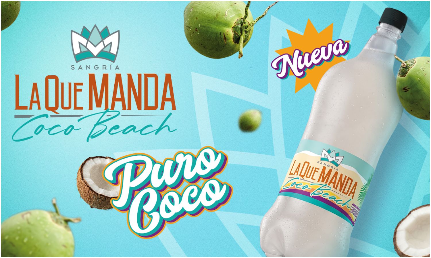 Sangría La Que Manda lanza una edición especial sabor a coco
