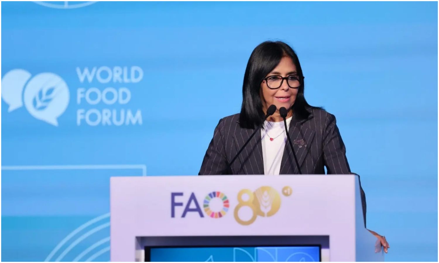 Delcy Rodríguez anuncia el plan “Venezuela Alimenta” para combatir el hambre 