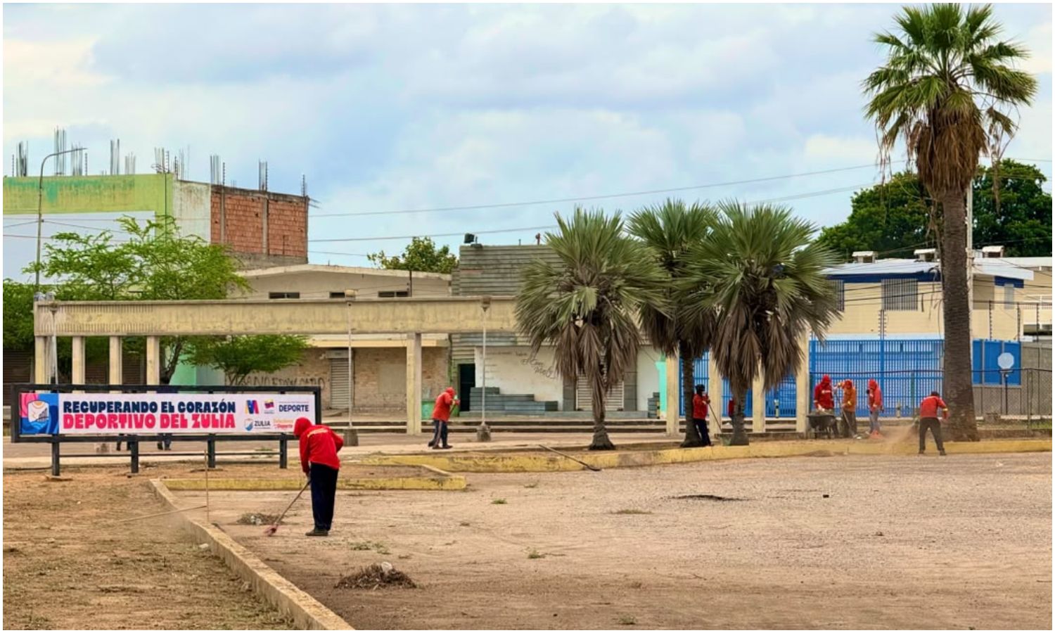 Gobernación del Zulia inicia recuperación del estadio Luis Aparicio para la temporada de béisbol