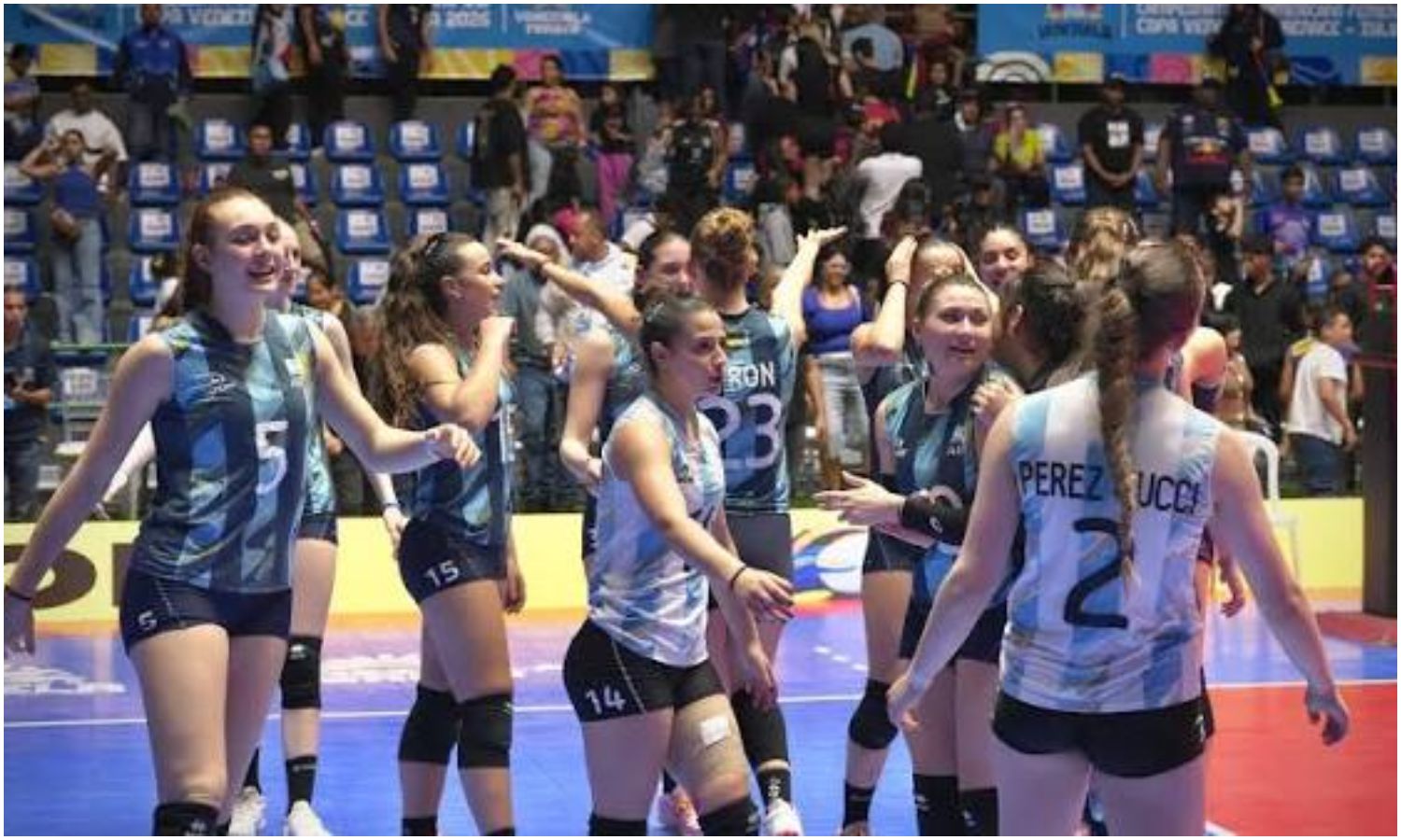 Argentina conquista invicta el Sudamericano de Voleibol Femenino Sub-19 en Maracaibo